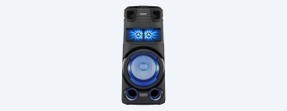 Sony | System audio dużej mocy | MHC-V73D | Port USB | Sieć Wi-Fi | Łączność Bluetooth | Radio FM | Komunikacja bliskiego zasięg