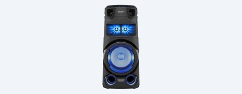 Sony | System audio dużej mocy | MHC-V73D | Port USB | Sieć Wi-Fi | Łączność Bluetooth | Radio FM | Komunikacja bliskiego zasięg