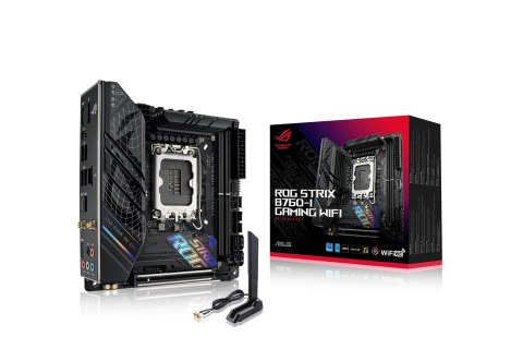 ASUS ROG STRIX B760-I GAMING WIFI Intel B760 LGA 1700 mini ITX ASUS ROG STRIX B760-I GAMING WIFI Intel B760 LGA 1700 mini ITX