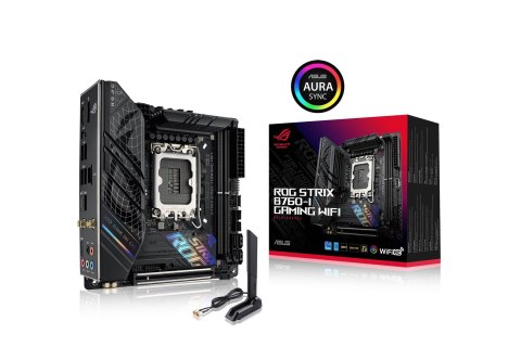 ASUS ROG STRIX B760-I GAMING WIFI Intel B760 LGA 1700 mini ITX ASUS ROG STRIX B760-I GAMING WIFI Intel B760 LGA 1700 mini ITX