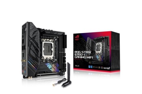 ASUS ROG STRIX B760-I GAMING WIFI Intel B760 LGA 1700 mini ITX ASUS ROG STRIX B760-I GAMING WIFI Intel B760 LGA 1700 mini ITX