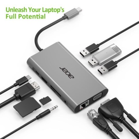 Acer 10-in-1 Type C dongle 3xUSB 3.0 Acer 10-in-1 Type C dongle 3xUSB 3.0