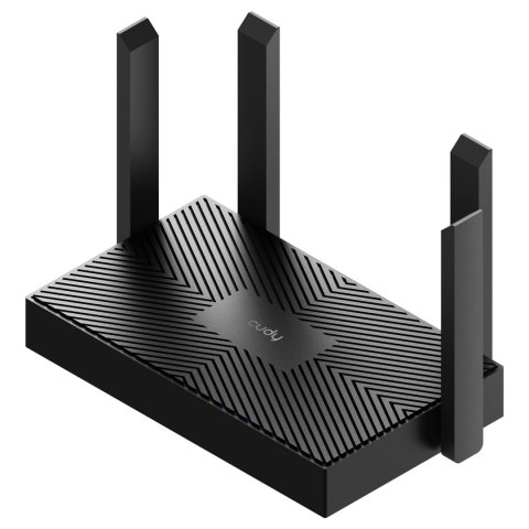 Cudy WR1500 router bezprzewodowy Gigabit Ethernet Dual-band (2.4 GHz/5 GHz) Czarny Cudy WR1500 router bezprzewodowy Gigabit Ethernet Dual-band (2.4 GHz/5 GHz) Czarny