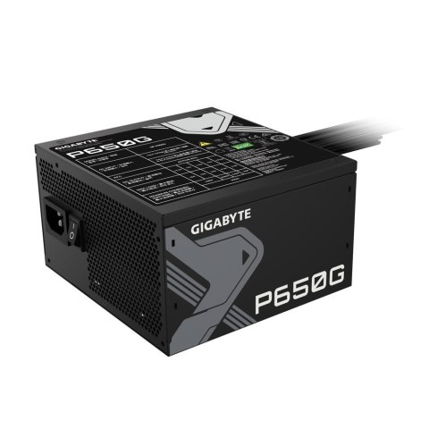Gigabyte GP-P650G moduł zasilaczy 650 W 20+4 pin ATX ATX Czarny Gigabyte GP-P650G moduł zasilaczy 650 W 20+4 pin ATX ATX Czarny