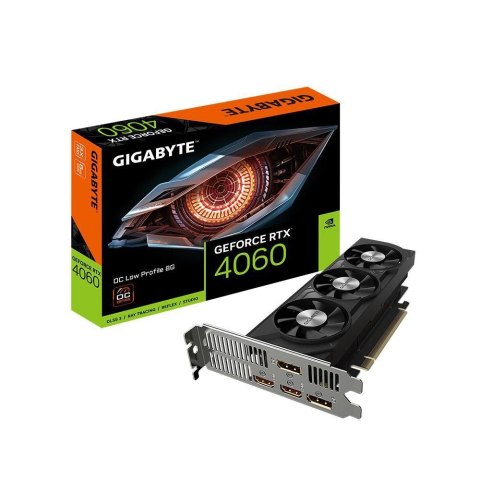 Gigabyte GeForce RTX 4060 OC Low Profile 8G NVIDIA GeForce RTX 4060 8 GB GDDR6 Gigabyte GeForce RTX 4060 OC Low Profile 8G NVIDIA GeForce RTX 4060 8 GB GDDR6