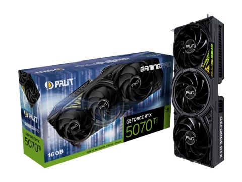 Karta graficzna VGA PCIE16 RTX5070TI 16GB NE7507T019T2-GB2031Y PALIT Karta graficzna VGA PCIE16 RTX5070TI 16GB NE7507T019T2-GB2031Y PALIT