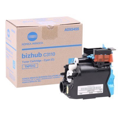 Konica Minolta Toner TNP-51 A0X5455 Cyan Konica Minolta Toner TNP-51 A0X5455 Cyan