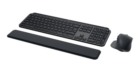 Logitech MX Keys S Combo klawiatura Dołączona myszka Biuro RF Wireless + Bluetooth QWERTY Amerykański międzynarodowy Grafitowy Logitech MX Keys S Combo klawiatura Dołączona myszka Biuro RF Wireless + Bluetooth QWERTY Amerykański międzynarodowy Grafitowy