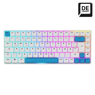 SKILLER SGK50 S3 PBT WHITE/HOT-SWAP/75 LAYOUT/SPIRALCAB
