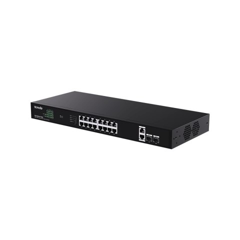 Tenda TEG1120P-16-150W łącza sieciowe Nie zarządzany Gigabit Ethernet (10/100/1000) Obsługa PoE