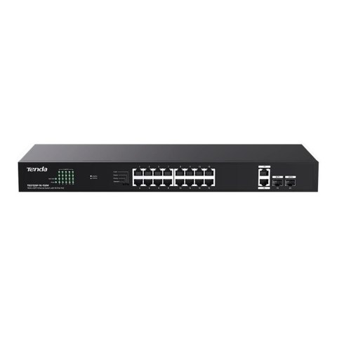 Tenda TEG1120P-16-150W łącza sieciowe Nie zarządzany Gigabit Ethernet (10/100/1000) Obsługa PoE