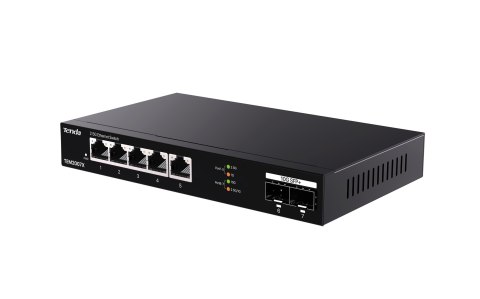 Tenda TEM2007X łącza sieciowe 2.5G Ethernet (100/1000/2500) Komputer stacjonarny Czarny Tenda TEM2007X łącza sieciowe 2.5G Ethernet (100/1000/2500) Komputer stacjonarny Czarny