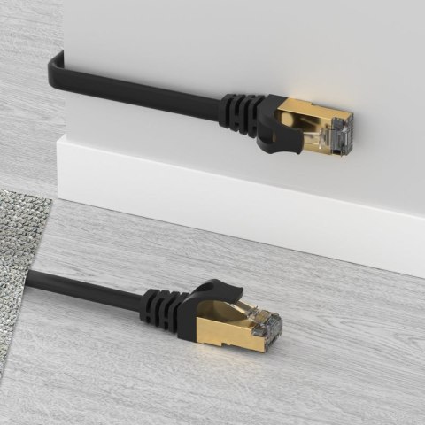 UNITEK C1897BK-20M kabel sieciowy Czarny Cat7 S/FTP (S-STP)