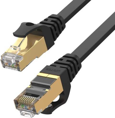 UNITEK C1897BK-20M kabel sieciowy Czarny Cat7 S/FTP (S-STP)
