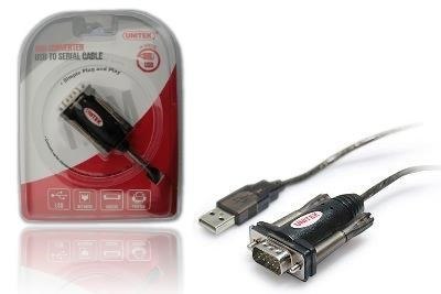 UNITEK Y-105A kabel równoległy Czarny 1,5 m USB Typu-A DB-9 UNITEK Y-105A kabel równoległy Czarny 1,5 m USB Typu-A DB-9