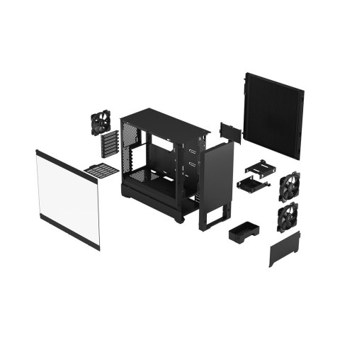 Fractal Design Pop Silent Tower Czarny Fractal Design Pop Silent Tower Czarny