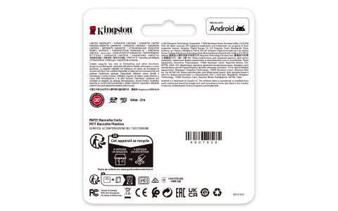 KINGSTON microSDXC Canvas Go Plus 512GB