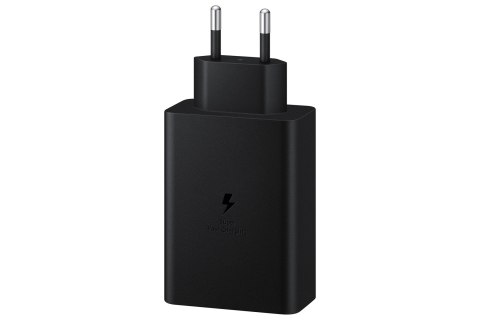 Ładowarka sieciowa SAMSUNG Trio EP-T6530 65W PD 1x USB-A, 2x USB-C (EP-T6530NBEGEU) Czarny Ładowarka sieciowa SAMSUNG Trio EP-T6530 65W PD 1x USB-A, 2x USB-C (EP-T6530NBEGEU) Czarny