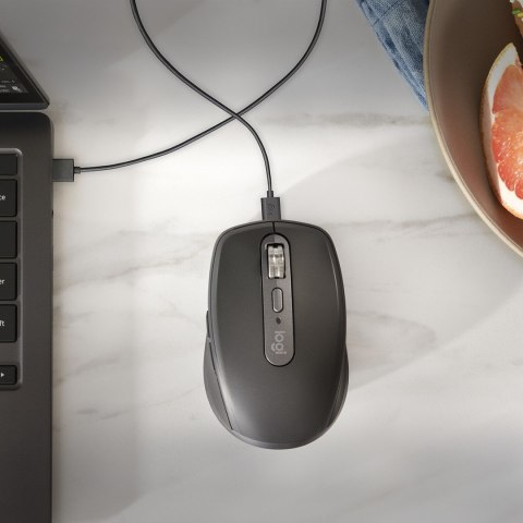 Logitech MX Anywhere 3S myszka Po prawej stronie RF Wireless + Bluetooth Laser 8000 DPI Logitech MX Anywhere 3S myszka Po prawej stronie RF Wireless + Bluetooth Laser 8000 DPI