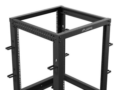 OPEN RACK 19" 15U 600X600-1100 REGULOWANY CZARNY LANBERG OPEN RACK 19" 15U 600X600-1100 REGULOWANY CZARNY LANBERG