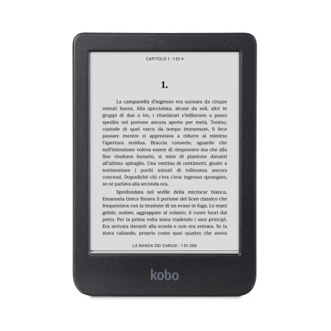 Rakuten Kobo Clara BW czytnik e-booków Ekran dotykowy 16 GB Wi-Fi Czarny Rakuten Kobo Clara BW czytnik e-booków Ekran dotykowy 16 GB Wi-Fi Czarny