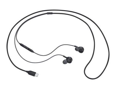 Samsung EO-IC100 Zestaw słuchawkowy Przewodowa Douszny Połączenia/muzyka USB Type-C Czarny Samsung EO-IC100 Zestaw słuchawkowy Przewodowa Douszny Połączenia/muzyka USB Type-C Czarny