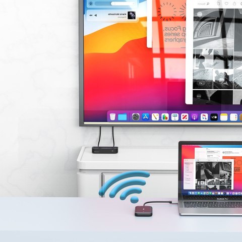 Bezprzewodowa karta sieciowa USB-C Verbatim Share My Screen 1080P WDA-01 Bezprzewodowa karta sieciowa USB-C Verbatim Share My Screen 1080P WDA-01