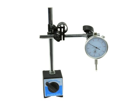CZUJNIK ZEGAROWY 10/0,01mm + STATYW MAGNETYCZNY /GEKO CZUJNIK ZEGAROWY 10/0,01mm + STATYW MAGNETYCZNY /GEKO