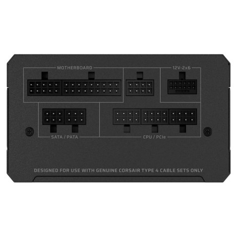 Corsair RMe Series RM1000e moduł zasilaczy 1000 W 24-pin ATX ATX Czarny
