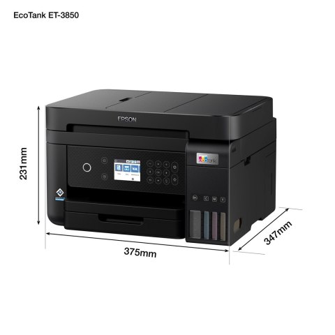 Drukarka wielofunkcyjna Epson EcoTank ET-3850 Drukarka wielofunkcyjna Epson EcoTank ET-3850