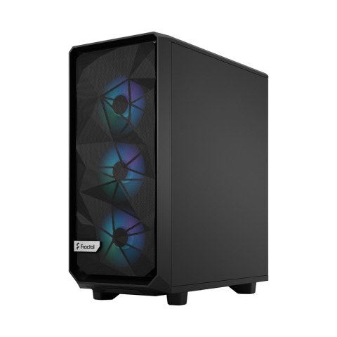 Fractal Design Obudowa Meshify 2 Compact Lite RGB TG Light Czarna Fractal Design Obudowa Meshify 2 Compact Lite RGB TG Light Czarna