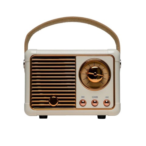 Głośnik retro BT Denver BTP-203W biały
