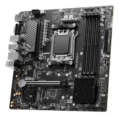 MSI PRO B650M-P płyta główna AMD B650 Gniazdo AM5 micro ATX MSI PRO B650M-P płyta główna AMD B650 Gniazdo AM5 micro ATX
