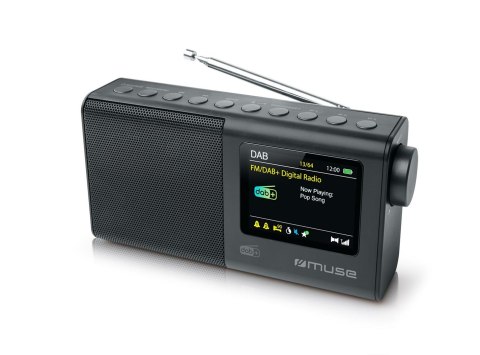 Muse M-117 DB radio Przenośny Cyfrowy Czarny Muse M-117 DB radio Przenośny Cyfrowy Czarny