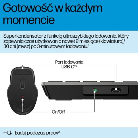 Mysz HP 725 Multi-Device Rechargeable Mysz HP 725 Multi-Device Rechargeable