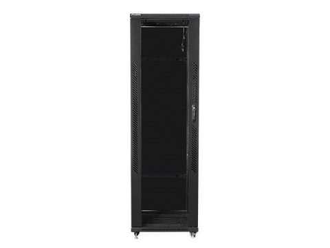 Szafa jednosekcyjna, zamykana na zamek Lanberg FF01-6842-12B (42U; 19''; 2050mm / 600mm / 800 mm; stojąca; Pełne, Szklane; 800 k Szafa jednosekcyjna, zamykana na zamek Lanberg FF01-6842-12B (42U; 19''; 2050mm / 600mm / 800 mm; stojąca; Pełne, Szklane; 800 k