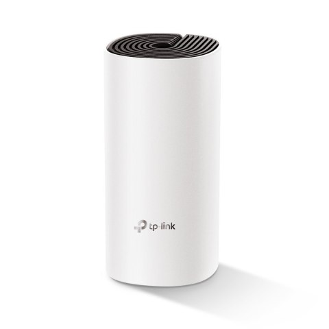 TP-Link Deco E4 (1-pack) Dual-band (2.4 GHz/5 GHz) Wi-Fi 5 (802.11ac) Biały, Szary Wewnętrzne TP-Link Deco E4 (1-pack) Dual-band (2.4 GHz/5 GHz) Wi-Fi 5 (802.11ac) Biały, Szary Wewnętrzne