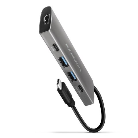 AXAGON HMC-5G21 USB-HUB 2x USB-A + 2x USB-C + HDMI 4K/30Hz, USB-C 3,1 - 13cm AXAGON HMC-5G21 USB-HUB 2x USB-A + 2x USB-C + HDMI 4K/30Hz, USB-C 3,1 - 13cm