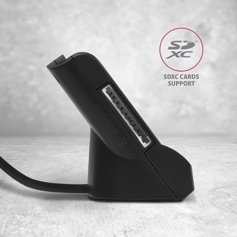 Axagon CRE-SM2 czytnik do kart chipowych Wewnętrzna USB USB 2.0 Czarny Axagon CRE-SM2 czytnik do kart chipowych Wewnętrzna USB USB 2.0 Czarny