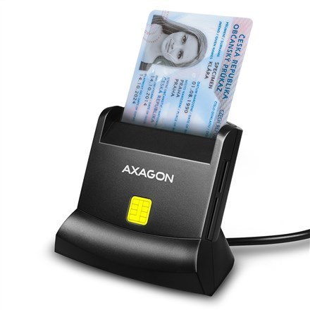 Axagon CRE-SM2 czytnik do kart chipowych Wewnętrzna USB USB 2.0 Czarny Axagon CRE-SM2 czytnik do kart chipowych Wewnętrzna USB USB 2.0 Czarny