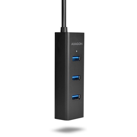 Axagon HUE-S2BL huby i koncentratory USB 3.2 Gen 1 (3.1 Gen 1) Type-A 5000 Mbit/s Czarny