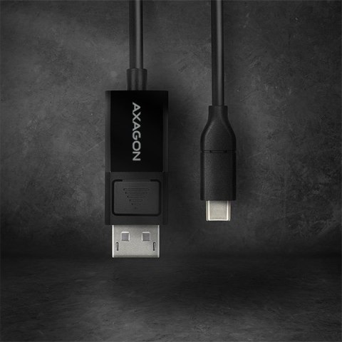 Axagon RVC-DPC adapter kablowy 1,8 m USB Type-C DisplayPort Czarny Axagon RVC-DPC adapter kablowy 1,8 m USB Type-C DisplayPort Czarny