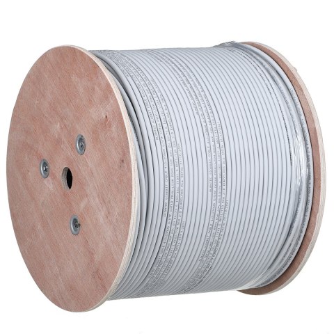 Alantec Kabel U/UTP kat.6A, sieciowy, LSOH, Dca 4x2x23 AWG, 10Gb/s, 700 MHz, szary, 500m (KIU6ALSOH500D)