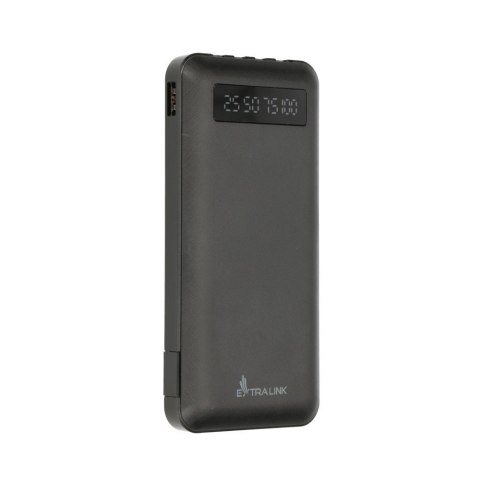 Extralink Powerbank EPB-083 10000mAh Czarny Power bank, USB-C Extralink Powerbank EPB-083 10000mAh Czarny Power bank, USB-C