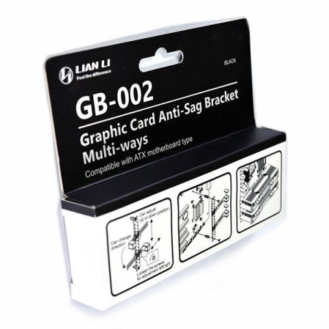 Lian Li GB-002 Uniwersalne Uchwyt na kartę graficzną Lian Li GB-002 Uniwersalne Uchwyt na kartę graficzną