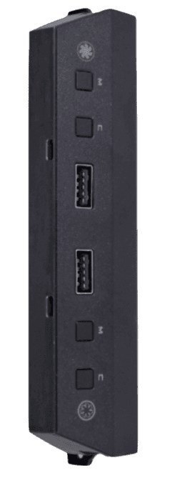 Lian Li LAN216-1 USB pin header (19 pin) Czarny