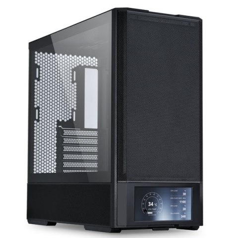 Lian Li LANCOOL 207 Digital PC-Gehäuse, Midi-Tower, ATX, Tempered Glass, kolor czarny Lian Li LANCOOL 207 Digital PC-Gehäuse, Midi-Tower, ATX, Tempered Glass, kolor czarny
