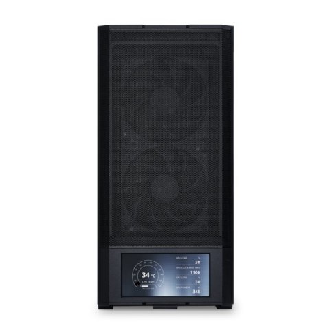 Lian Li LANCOOL 207 Digital PC-Gehäuse, Midi-Tower, ATX, Tempered Glass, kolor czarny Lian Li LANCOOL 207 Digital PC-Gehäuse, Midi-Tower, ATX, Tempered Glass, kolor czarny