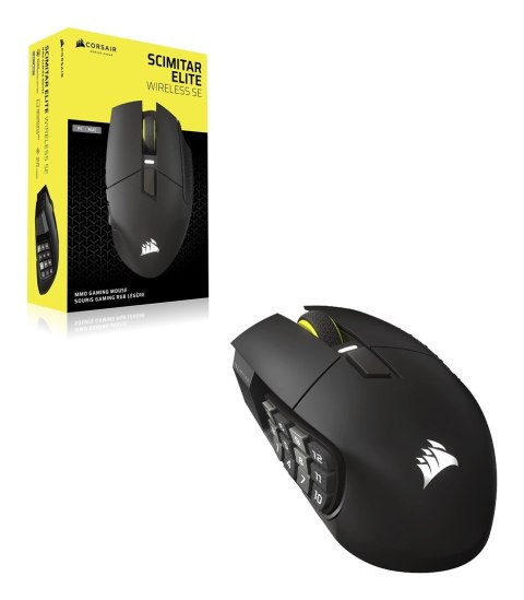 Mysz do gier Corsair SCIMITAR ELITE WIRELESS SE - Brąz metal, Optyczna sieć bezprzewodowa / USB 2.0 Typ A / 16 programowalnych p Mysz do gier Corsair SCIMITAR ELITE WIRELESS SE - Brąz metal, Optyczna sieć bezprzewodowa / USB 2.0 Typ A / 16 programowalnych p