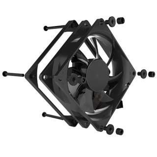 Noiseblocker BlackSilentPro P-1 Obudowa komputera Wentylator 8 cm Czarny